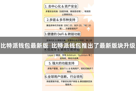 比特派钱包最新版  比特派钱包推出了最新版块升级