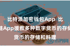 比特派加密钱包App  比特派多链App援救多种数字货币的存储和料理