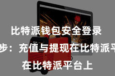 比特派钱包安全登录  第三步：充值与提现在比特派平台上